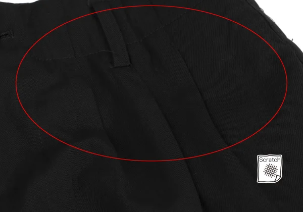 Yohji Yamamoto POUR HOMME Wool Gaba Side Line Pants K-161023_004