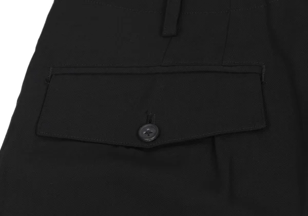 Yohji Yamamoto POUR HOMME Wool Gaba Side Line Pants K-161024_013