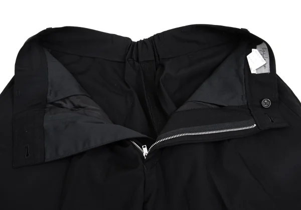 Yohji Yamamoto POUR HOMME Knee patched Wool Pants K-161026_006