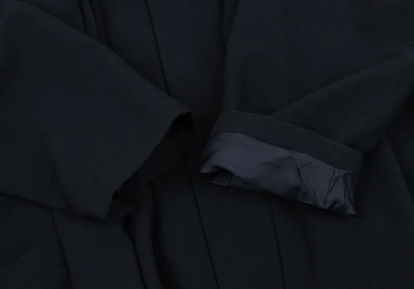 TOKIO KUMAGAI HOMME DE NUIT Stole Design Wool Long Coat K-161028_007