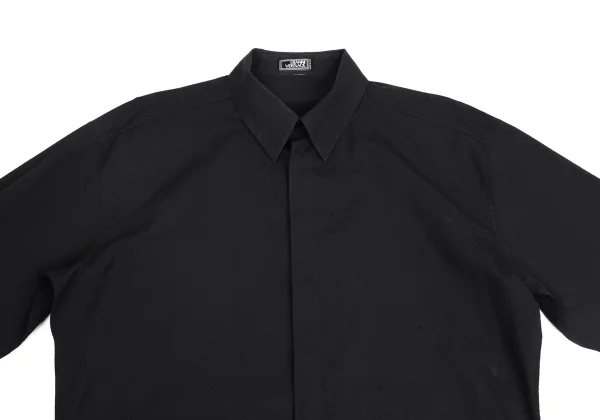 GIANNI VERSACE Honeycomb Jacquard Shirt K-161030_002