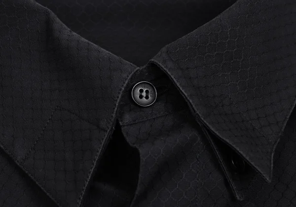 GIANNI VERSACE Honeycomb Jacquard Shirt K-161030_007