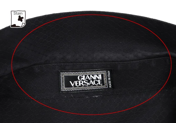 GIANNI VERSACE Honeycomb Jacquard Shirt K-161030_009