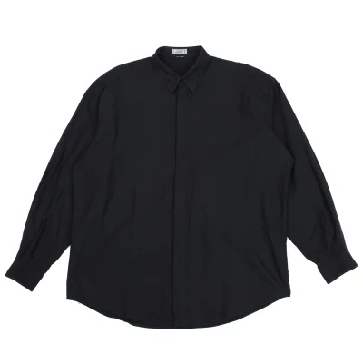 GIANNI VERSACE Design Weave Button Down Shirt