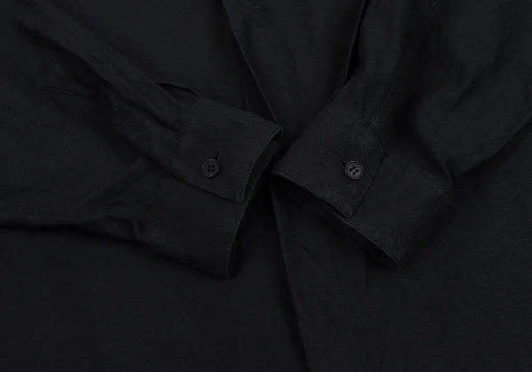 GIANNI VERSACE Design Weave Button Down Shirt K-161031_007