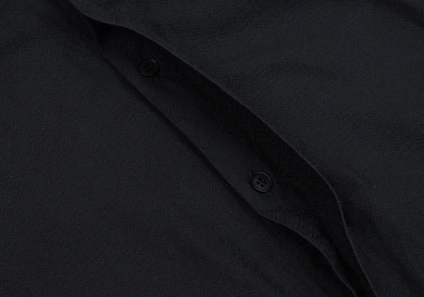 GIANNI VERSACE Design Weave Button Down Shirt K-161031_010