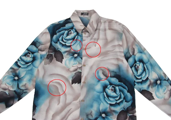GIANNI VERSACE Gradient Floral Printed Shirt K-161034_002