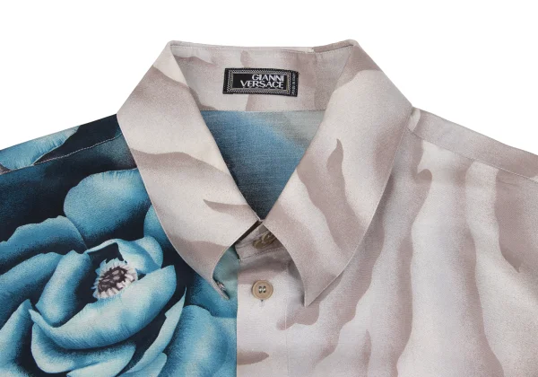 GIANNI VERSACE Gradient Floral Printed Shirt K-161034_004