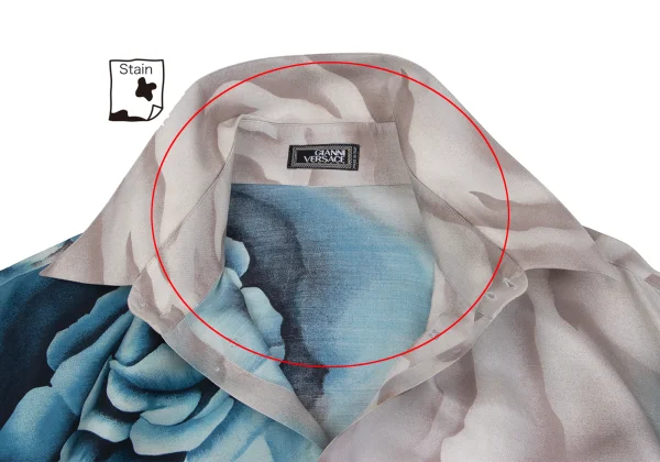GIANNI VERSACE Gradient Floral Printed Shirt K-161034_005