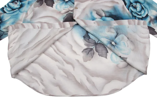 GIANNI VERSACE Gradient Floral Printed Shirt K-161034_014