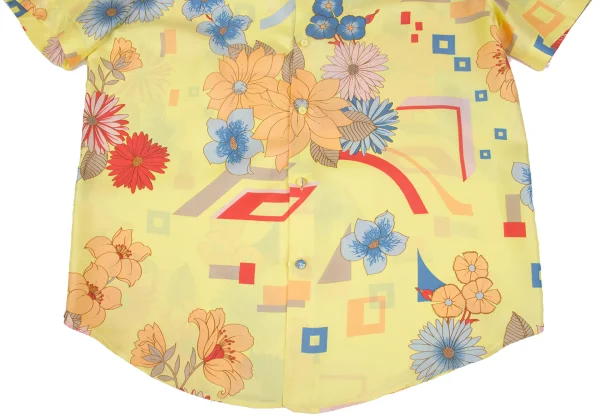 GIANNI VERSACE Floral Printed Short Sleeve Shirt K-161036_005