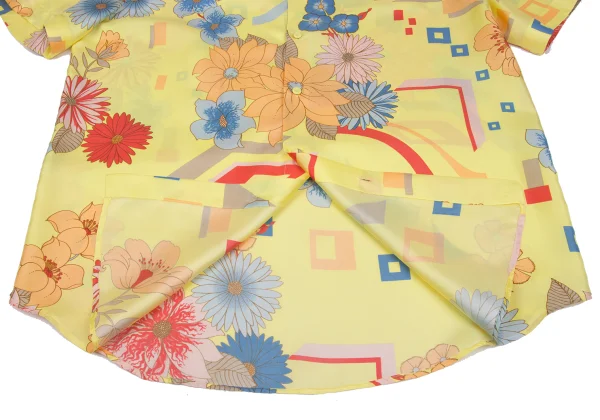 GIANNI VERSACE Floral Printed Short Sleeve Shirt K-161036_008
