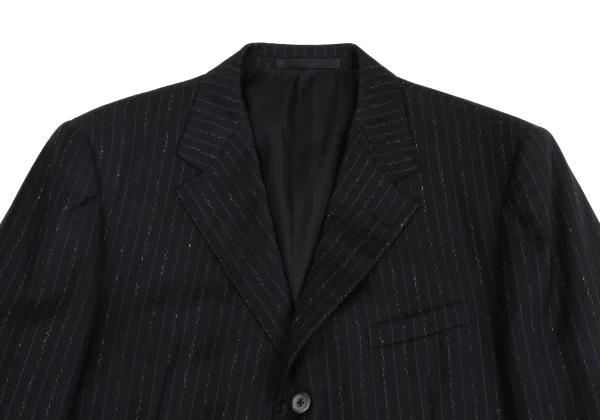 GIANNI VERSACE Stripe Wool Jacket K-161037_002