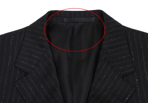 GIANNI VERSACE Stripe Wool Jacket K-161037_003