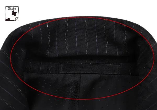 GIANNI VERSACE Stripe Wool Jacket K-161037_004