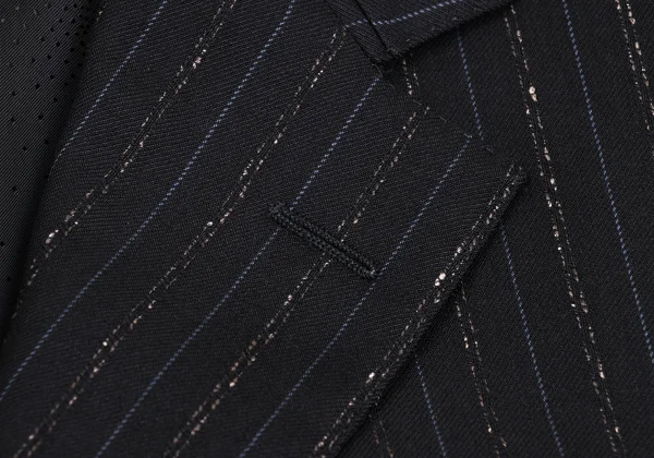 GIANNI VERSACE Stripe Wool Jacket K-161037_005