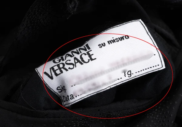 GIANNI VERSACE Stripe Wool Jacket K-161037_018