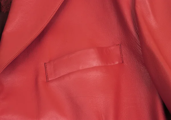 GIANNI VERSACE Double Pocket Leather Jacket K-161038_007