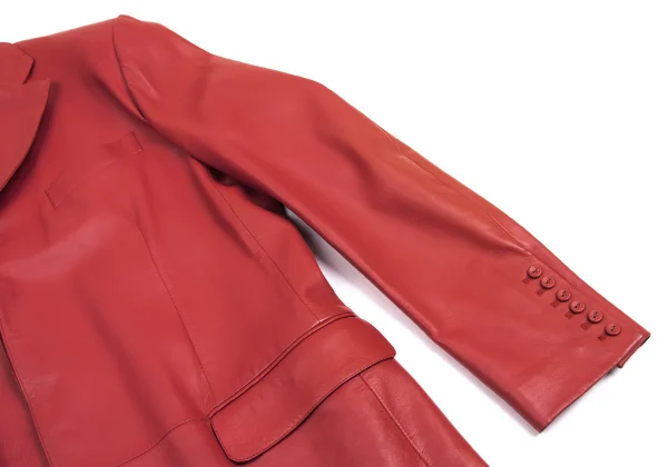 GIANNI VERSACE Double Pocket Leather Jacket K-161038_008