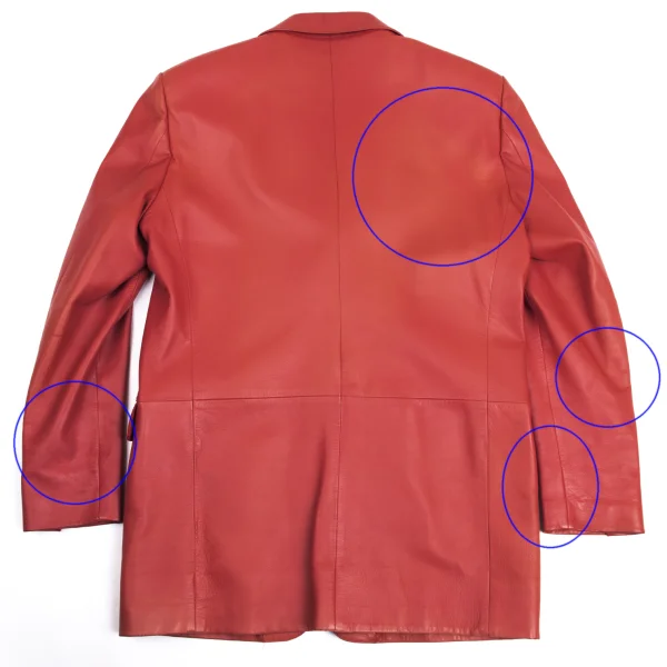 GIANNI VERSACE Double Pocket Leather Jacket K-161038_015