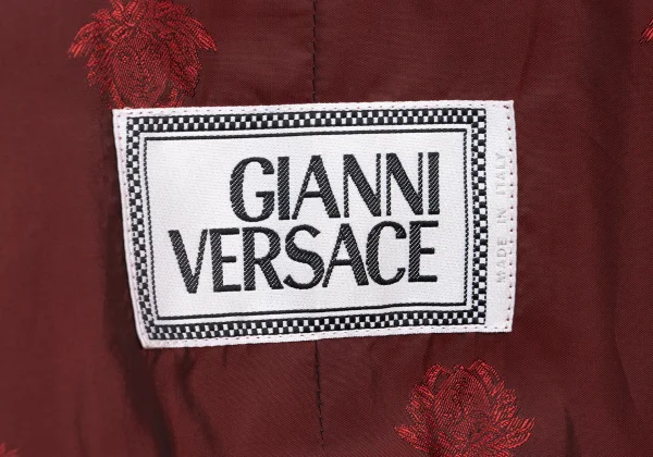 GIANNI VERSACE Double Pocket Leather Jacket K-161038_020