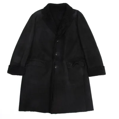 GIANNI VERSACE Boa Lining Mouton Coat