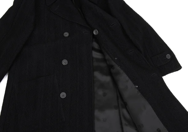 GIANNI VERSACE Herringbone Double Coat K-161041_009