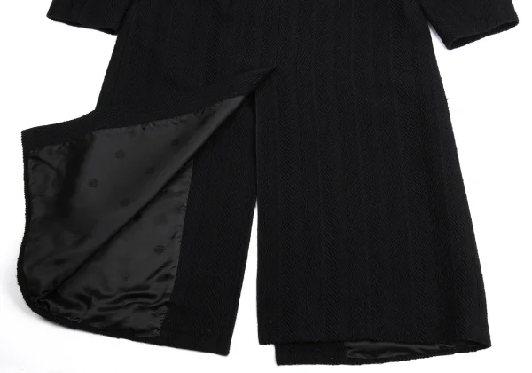 GIANNI VERSACE Herringbone Double Coat K-161041_014