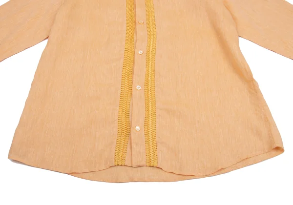 VERSACE Front Sheer Line Switching Shirt K-161043_008