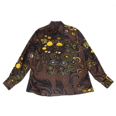 VERSACE Multi Circle Printed Shirt