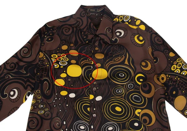 VERSACE Multi Circle Printed Shirt K-161046_002
