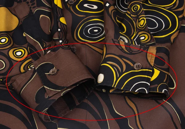 VERSACE Multi Circle Printed Shirt K-161046_009