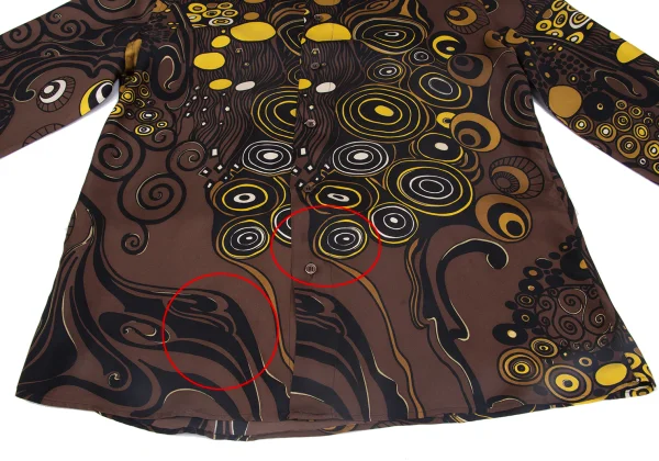 VERSACE Multi Circle Printed Shirt K-161046_011