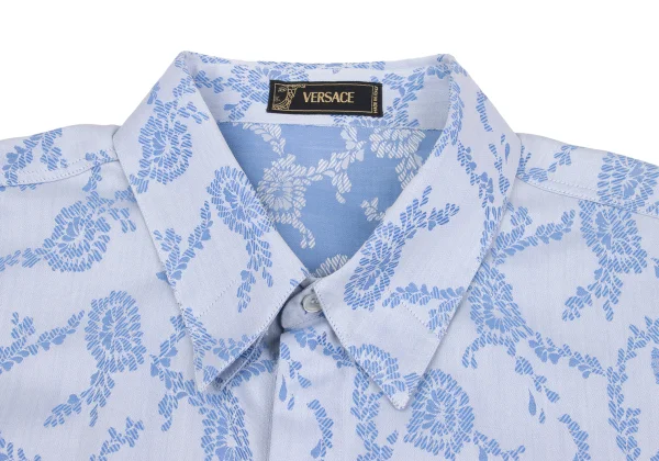 VERSACE Floral Jacquard Shirt K-161047_004