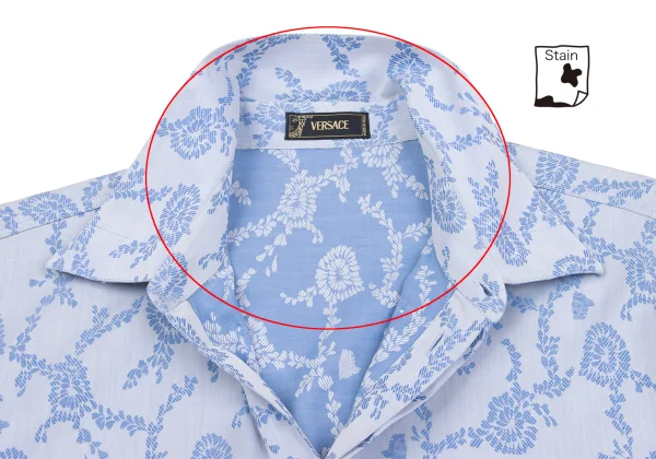VERSACE Floral Jacquard Shirt K-161047_005