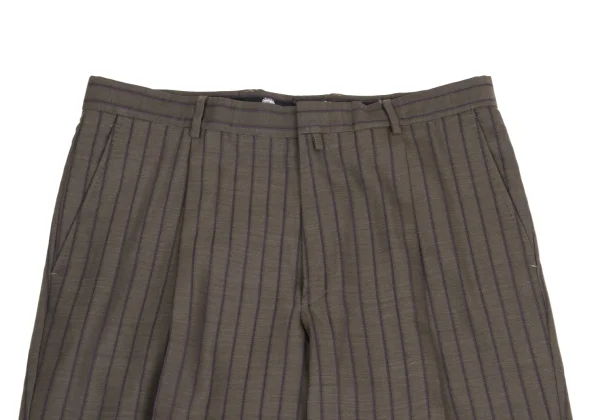 VERSACE Tuck Stripe Pants K-161048_002