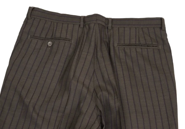 VERSACE Tuck Stripe Pants K-161048_011