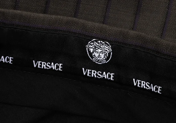 VERSACE Tuck Stripe Pants K-161048_013