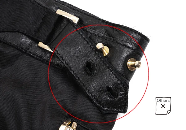 VERSACE Zip Design Motorcycle Pants K-161049_004