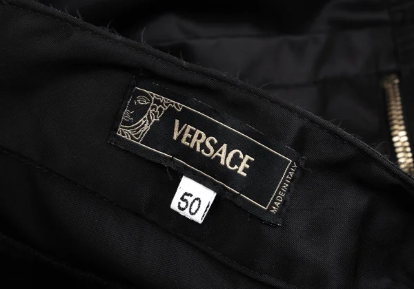 VERSACE Zip Design Motorcycle Pants K-161049_017