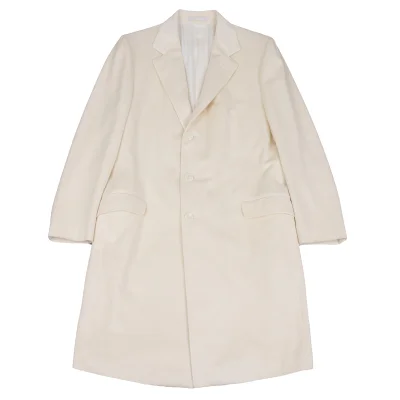 VERSACE Chesterfield Cashmere Coat