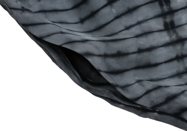 ISSEY MIYAKE HaaT Dyed Cupra Wrap Blouse K-161060_009