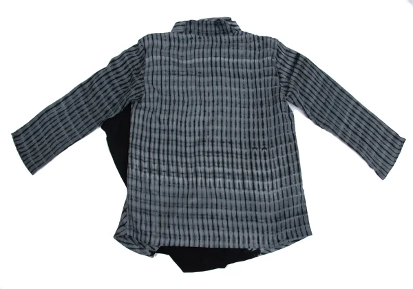 ISSEY MIYAKE HaaT Dyed Cupra Wrap Blouse K-161060_013