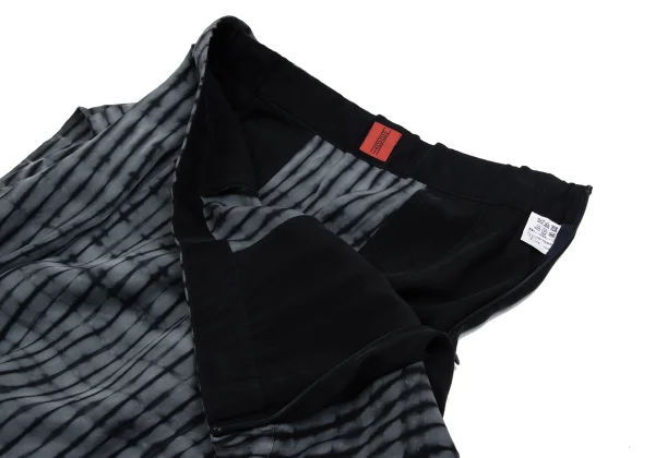 ISSEY MIYAKE HaaT Dyed Cupra Pleated Skirt K-161061_004