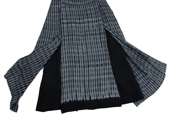 ISSEY MIYAKE HaaT Dyed Cupra Pleated Skirt K-161061_006