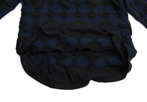 ISSEY MIYAKE HaaT Design Jacquard Cotton Poly High-neck Top K-161065_008