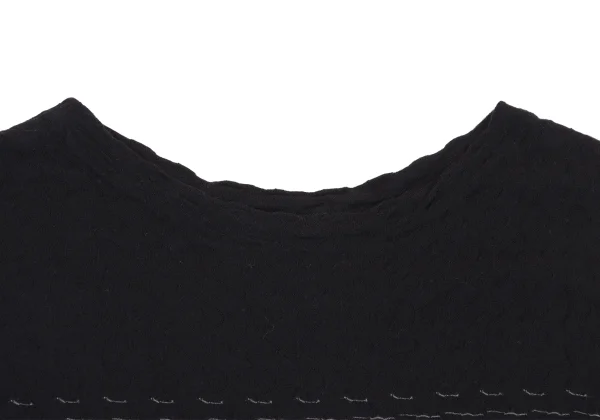 ISSEY MIYAKE HaaT Jacquard Cotton Sleeveless Tunic K-161066_004