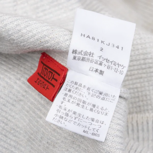 ISSEY MIYAKE HaaT Blend Skipper Knit Sweater K-161067_017