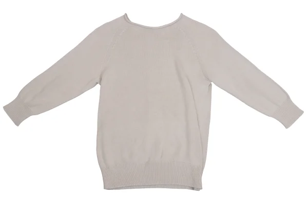 MARGARET HOWELL Raglan Cotton 3/4 Sleeve Knit Top K-161081_002