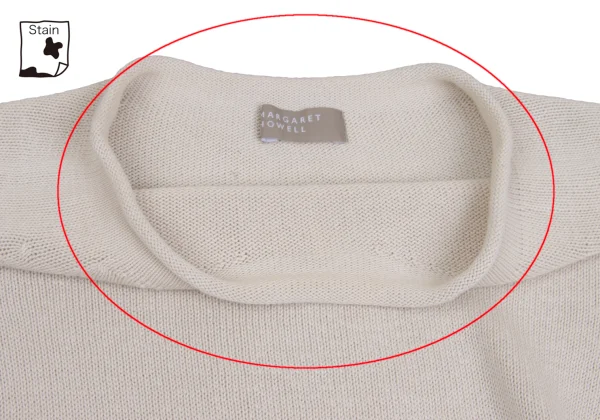 MARGARET HOWELL Raglan Cotton 3/4 Sleeve Knit Top K-161081_005